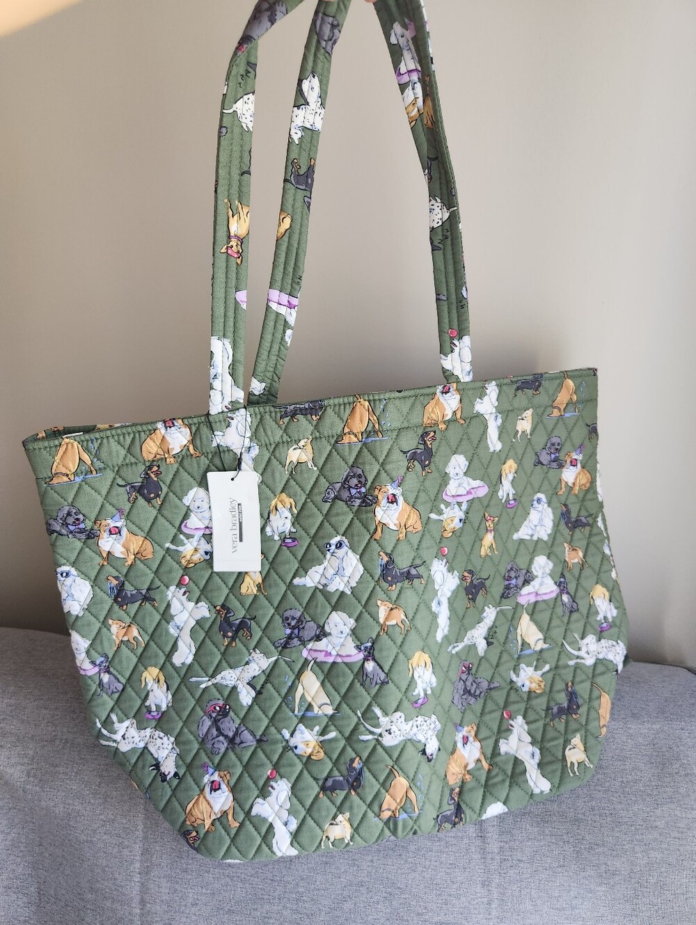 Vera Bradley Dog Park Grand Tote -